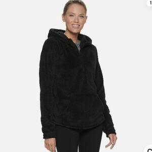 Tek Gear Plush Fleece 1/2 Zip Pullover Jacket